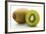 Half and Whole Kiwi Fruit-Greg Elms-Framed Photographic Print