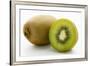 Half and Whole Kiwi Fruit-Greg Elms-Framed Photographic Print