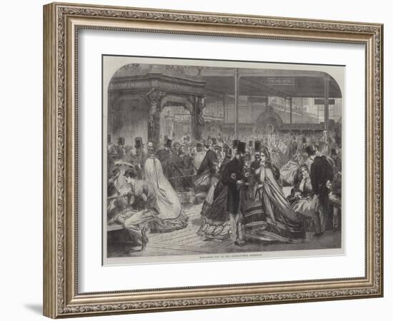 Half-Crown Day at the International Exhibition-Alfred William Hunt-Framed Giclee Print