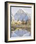 Half Dome and Mirror Lake, 1921-Gunnar Widforss-Framed Giclee Print