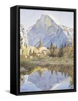 Half Dome and Mirror Lake, 1921-Gunnar Widforss-Framed Premier Image Canvas