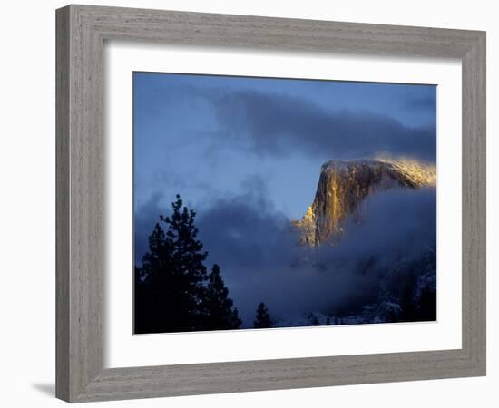 Half Dome at Sunset, Yosemite National Park, California-Alison Jones-Framed Photographic Print