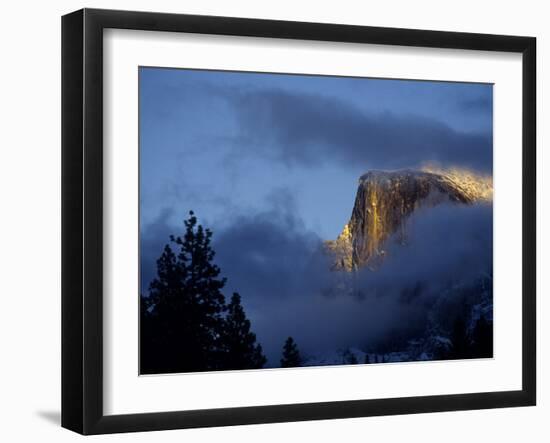 Half Dome at Sunset, Yosemite National Park, California-Alison Jones-Framed Photographic Print