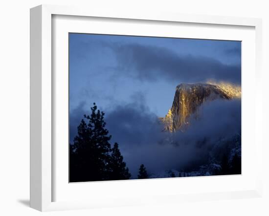 Half Dome at Sunset, Yosemite National Park, California-Alison Jones-Framed Photographic Print
