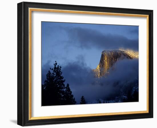 Half Dome at Sunset, Yosemite National Park, California-Alison Jones-Framed Photographic Print