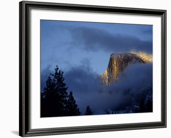 Half Dome at Sunset, Yosemite National Park, California-Alison Jones-Framed Photographic Print