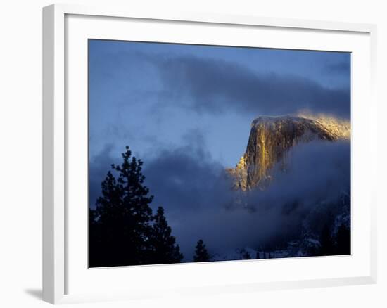 Half Dome at Sunset, Yosemite National Park, California-Alison Jones-Framed Photographic Print