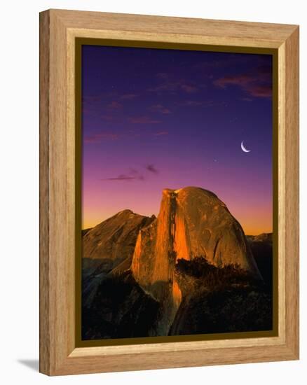 Half Dome at Twilight-Bill Ross-Framed Premier Image Canvas