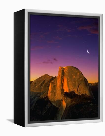 Half Dome at Twilight-Bill Ross-Framed Premier Image Canvas