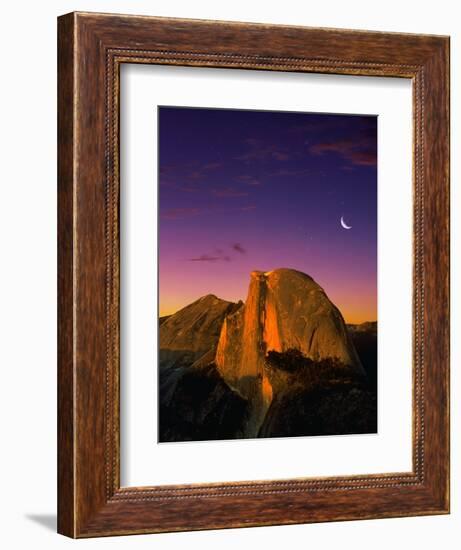 Half Dome at Twilight-Bill Ross-Framed Photographic Print