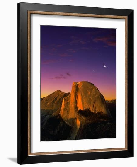 Half Dome at Twilight-Bill Ross-Framed Photographic Print