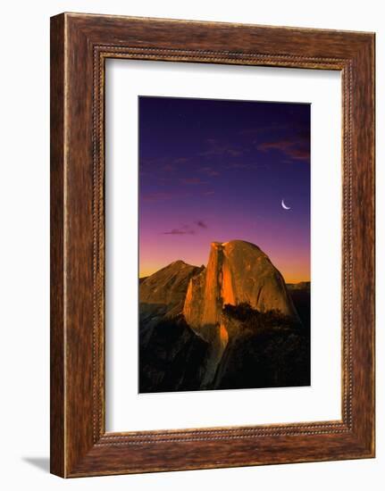 Half Dome at Twilight-Bill Ross-Framed Photographic Print