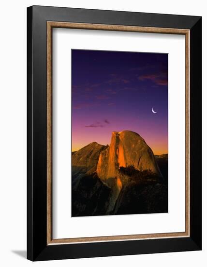 Half Dome at Twilight-Bill Ross-Framed Photographic Print