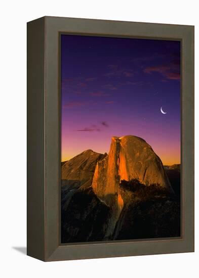 Half Dome at Twilight-Bill Ross-Framed Premier Image Canvas