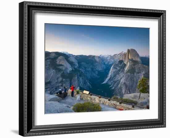 Half Dome From Glacier Point, Yosemite National Park, California, USA-Alan Copson-Framed Photographic Print