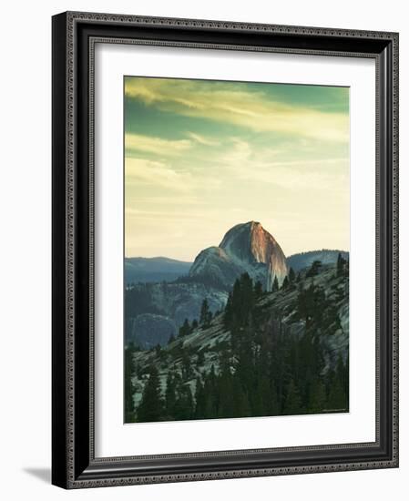 Half Dome from Olmstead Point, Yosemite National Park, California, USA-Walter Bibikow-Framed Photographic Print