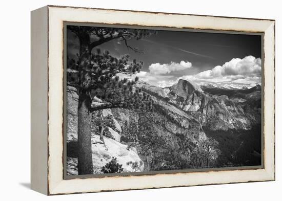 Half Dome from Yosemite Point, Yosemite National Park, California, USA-Russ Bishop-Framed Premier Image Canvas