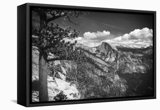 Half Dome from Yosemite Point, Yosemite National Park, California, USA-Russ Bishop-Framed Premier Image Canvas