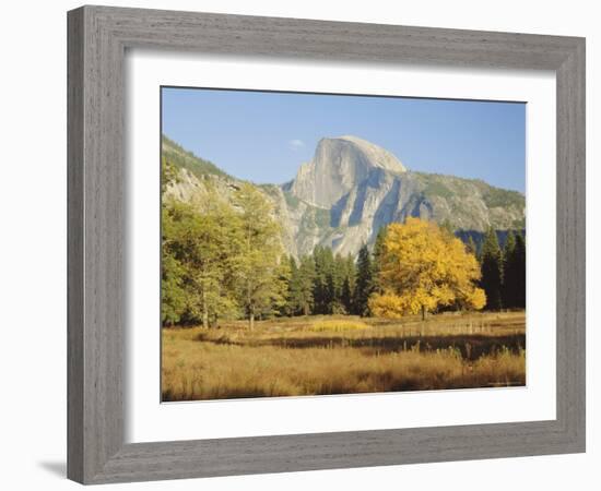 Half Dome in the Autumn, Yosemite National Park, California, USA-Gavin Hellier-Framed Photographic Print