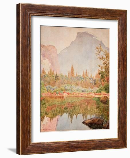 Half Dome, Yosemite, 1926-Gunnar Widforss-Framed Giclee Print