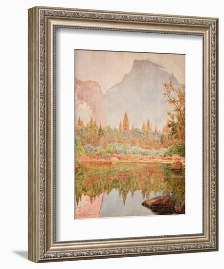 Half Dome, Yosemite, 1926-Gunnar Widforss-Framed Giclee Print