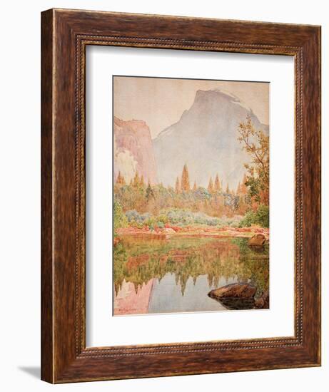 Half Dome, Yosemite, 1926-Gunnar Widforss-Framed Giclee Print