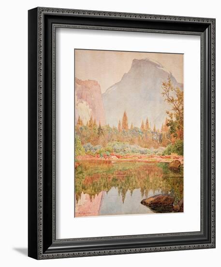 Half Dome, Yosemite, 1926-Gunnar Widforss-Framed Giclee Print