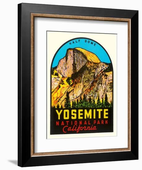 Half-Dome, Yosemite National Park-null-Framed Art Print