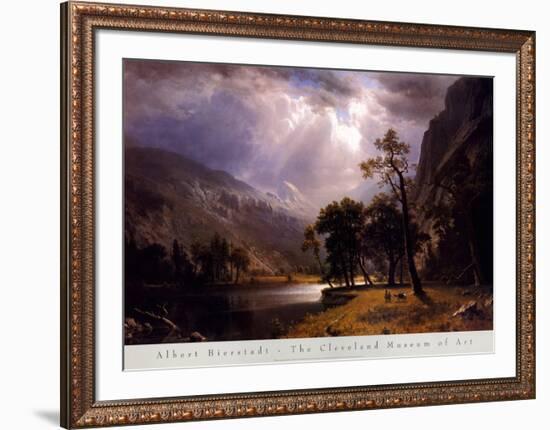 Half Dome, Yosemite Valley-Albert Bierstadt-Framed Art Print