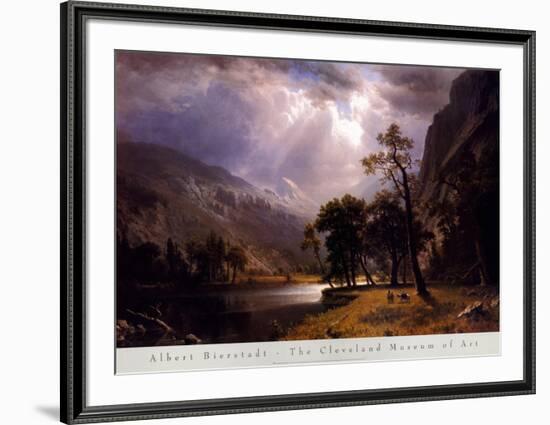 Half Dome, Yosemite Valley-Albert Bierstadt-Framed Art Print