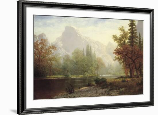 Half Dome, Yosemite-Albert Bierstadt-Framed Giclee Print