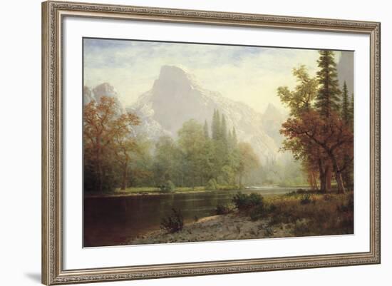 Half Dome, Yosemite-Albert Bierstadt-Framed Giclee Print