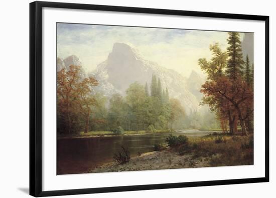 Half Dome, Yosemite-Albert Bierstadt-Framed Giclee Print