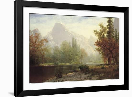 Half Dome, Yosemite-Albert Bierstadt-Framed Giclee Print