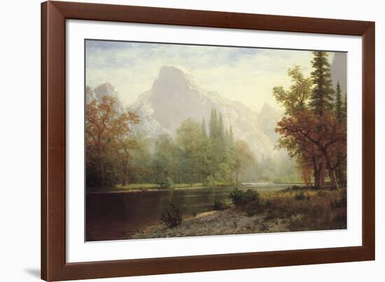 Half Dome, Yosemite-Albert Bierstadt-Framed Giclee Print