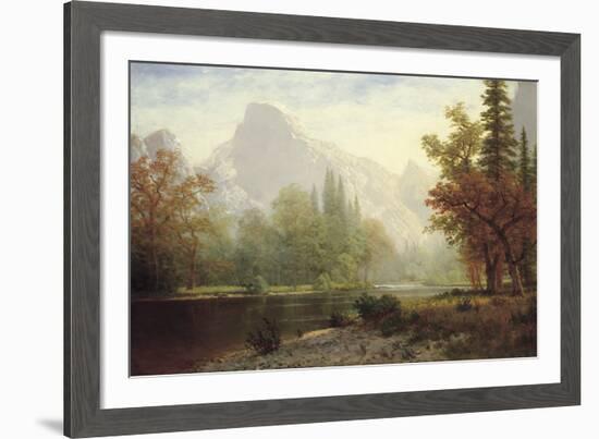 Half Dome, Yosemite-Albert Bierstadt-Framed Giclee Print