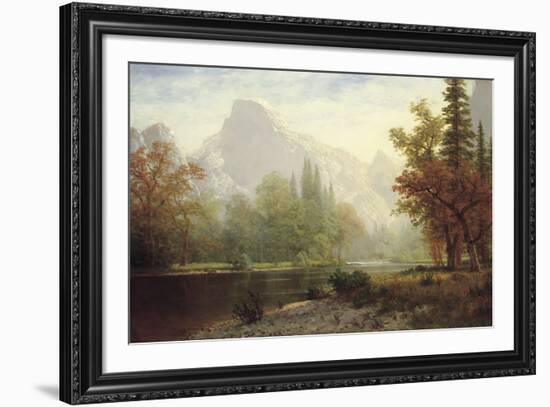 Half Dome, Yosemite-Albert Bierstadt-Framed Giclee Print