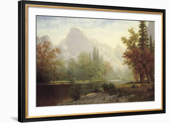 Half Dome, Yosemite-Albert Bierstadt-Framed Giclee Print