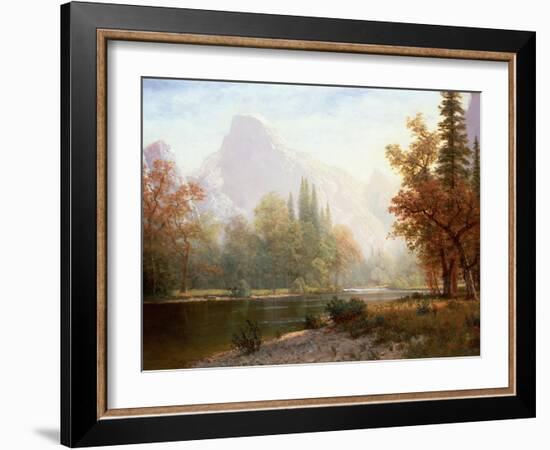 Half Dome, Yosemite-Albert Bierstadt-Framed Giclee Print