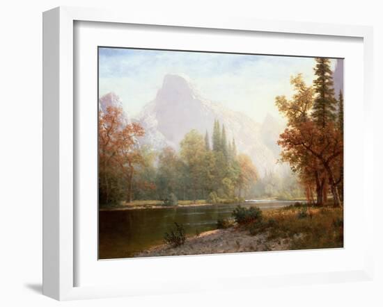 Half Dome, Yosemite-Albert Bierstadt-Framed Giclee Print