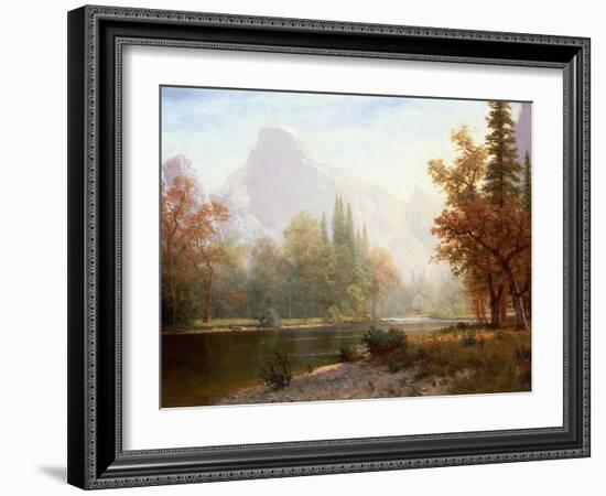 Half Dome, Yosemite-Albert Bierstadt-Framed Giclee Print