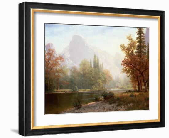 Half Dome, Yosemite-Albert Bierstadt-Framed Giclee Print