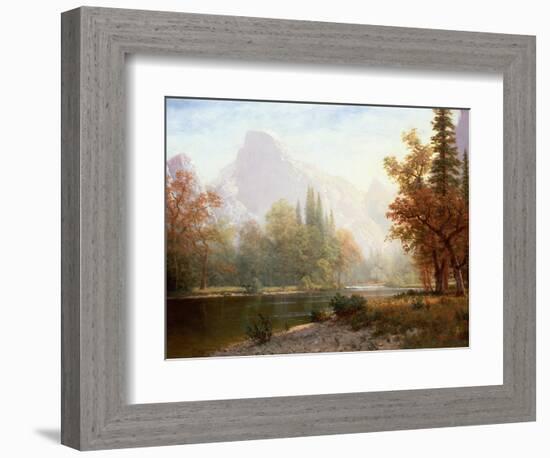 Half Dome, Yosemite-Albert Bierstadt-Framed Giclee Print