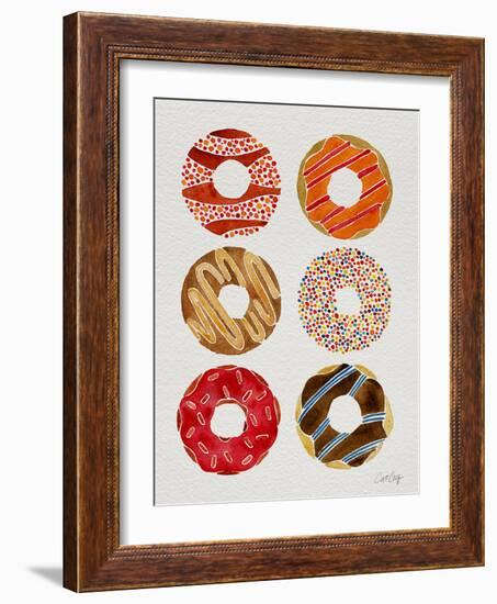 Half Dozen Donuts-Cat Coquillette-Framed Giclee Print