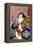 Half Legth Portrait of Bazui Chobel-Kuniyoshi Utagawa-Framed Premier Image Canvas
