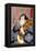 Half Legth Portrait of Bazui Chobel-Kuniyoshi Utagawa-Framed Premier Image Canvas