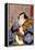 Half Legth Portrait of Bazui Chobel-Kuniyoshi Utagawa-Framed Premier Image Canvas