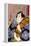 Half Legth Portrait of Bazui Chobel-Kuniyoshi Utagawa-Framed Premier Image Canvas