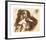 Half-Length Sketch of a Young Woman-Dante Gabriel Rossetti-Framed Premium Giclee Print