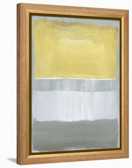 Half Light I-Caroline Gold-Framed Stretched Canvas